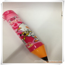 Big PVC Pencil Shape Pencil Bag/Case Set for Promotion